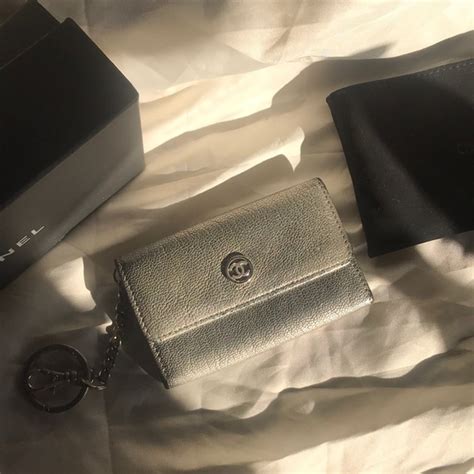 replica chanel keychains|chanel keychain wallets.